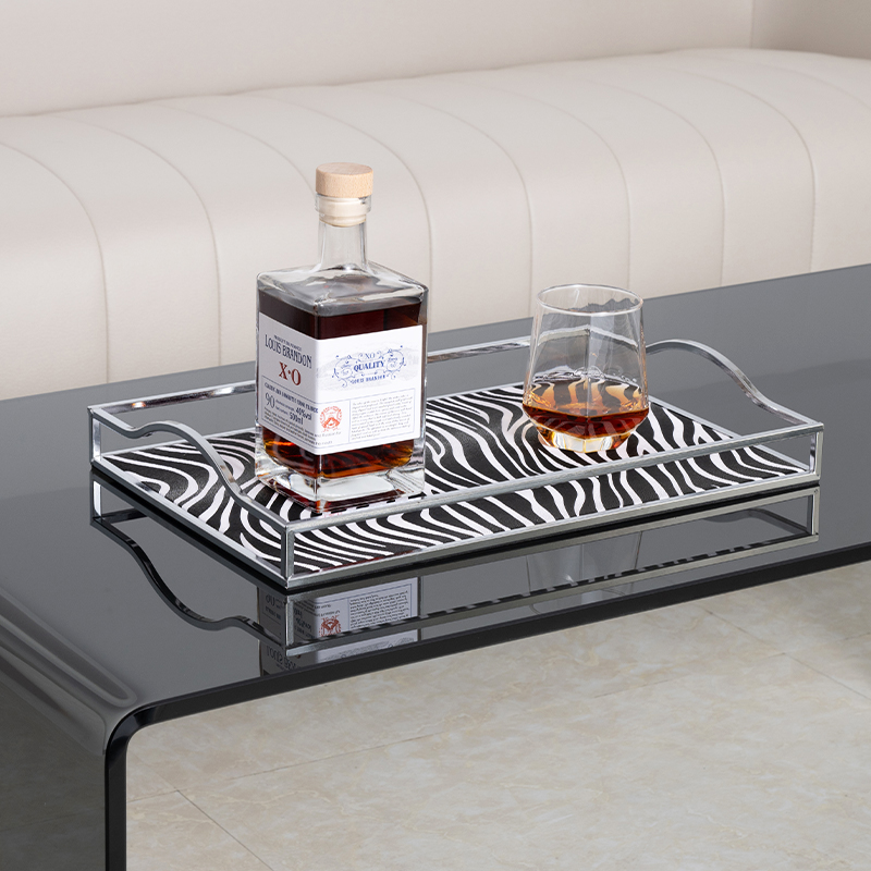Luxury Skincare Tray - 1 piece of multifunctional household tray,