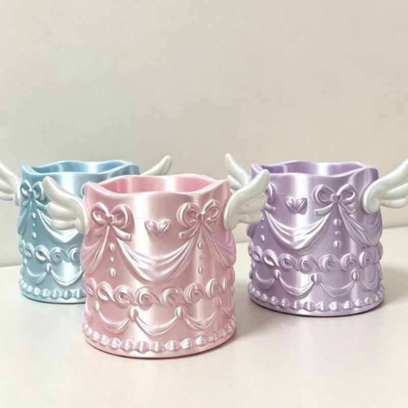 Luxury Skincare Organizer - * 1Pcs Silk Texture Girl Luxury