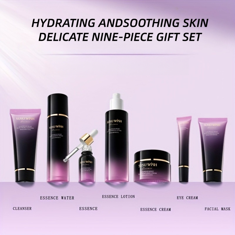 Luxurious and Elegant Nine-Pie - Luxury Skincare Gift Set review and price