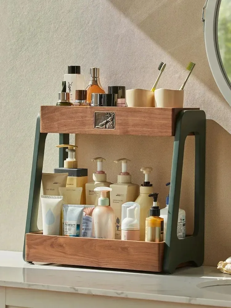 Desktop double-layer cosmetic  - Luxury Skincare Tray review and price