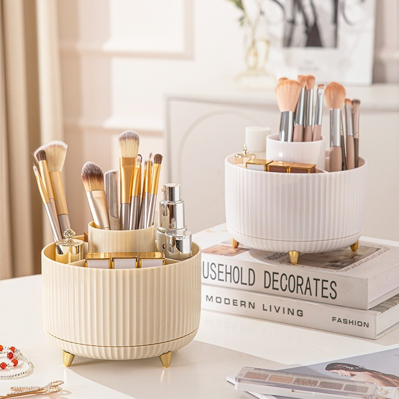 Light Luxury Gold Feet 360 °   - Luxury Skincare Organizer review and price